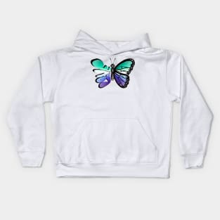 MLM Gay Pride Butterfly Kids Hoodie